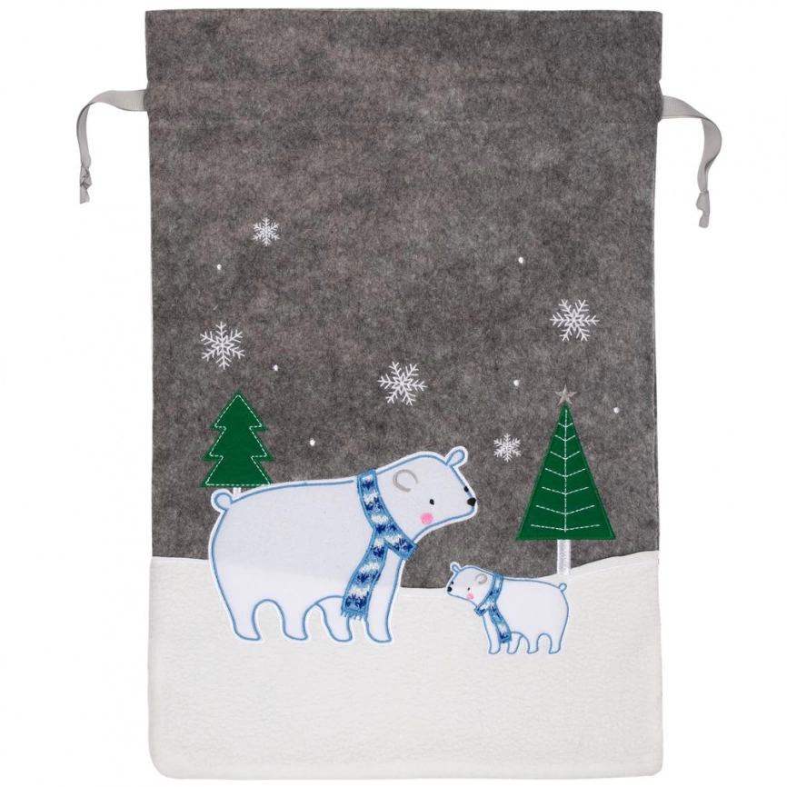 Мешок для подарков Noel, с медведями фото 1