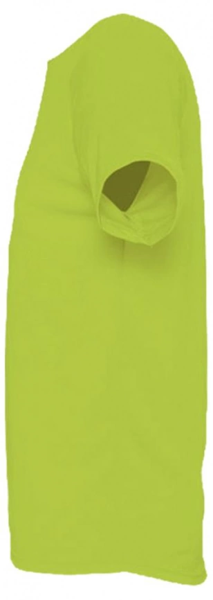 Футболка унисекс Sporty 140 зеленый неон, размер L фото 3