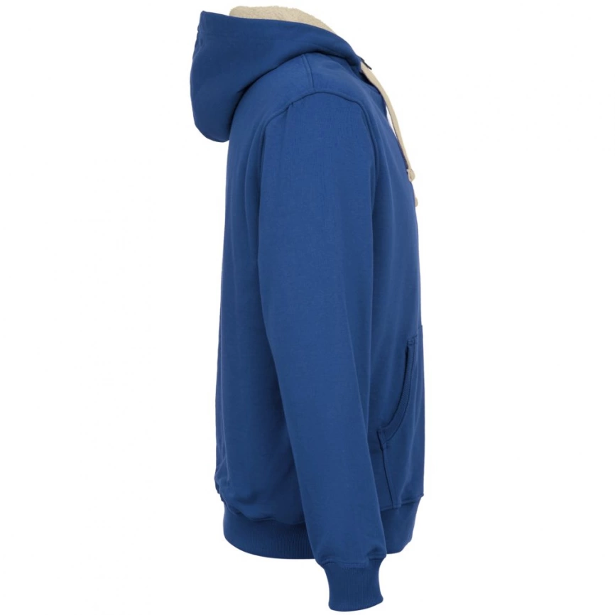 Толстовка на молнии Kulonga Sherpa, ярко-синяя, размер L фото 2