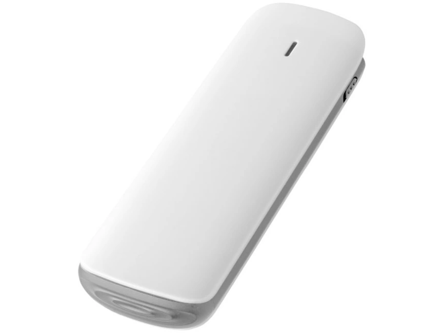 Портативное зарядное устройство Флэт, 3000 mAh, белый фото 4
