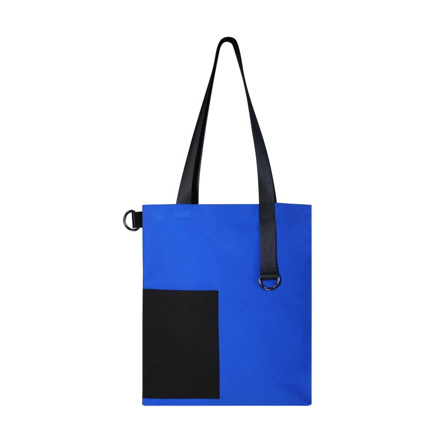 Шоппер Superbag Color (синий с чёрным) фото 1