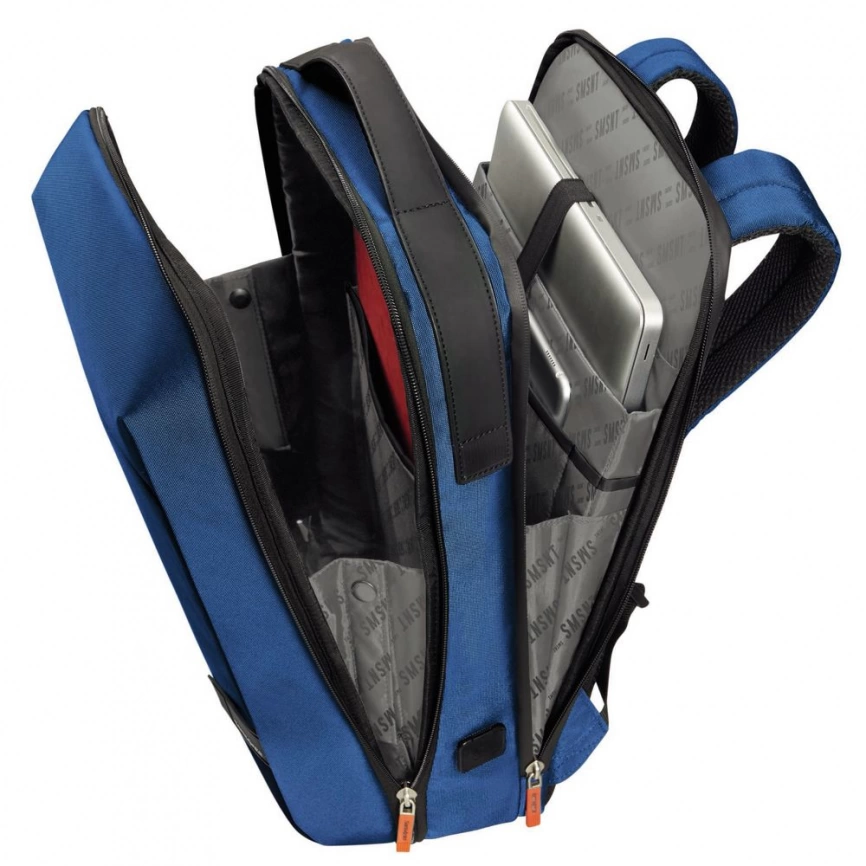 Рюкзак для ноутбука Litepoint M, синий с красным фото 5