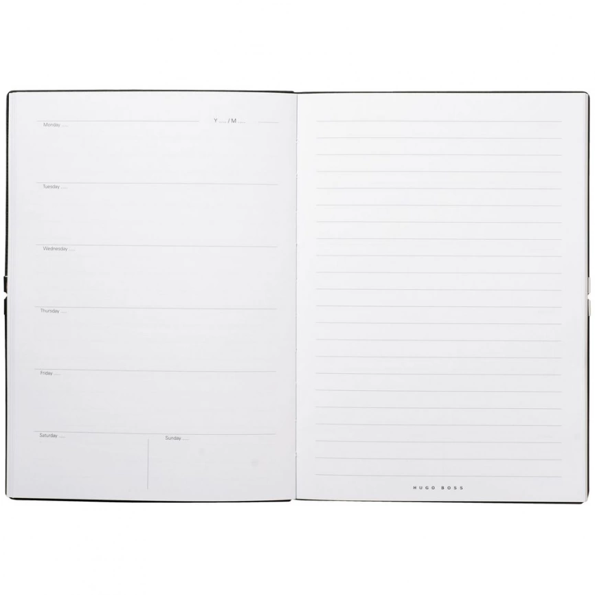Еженедельник Storyline Agenda, недатированный, черный фото 3