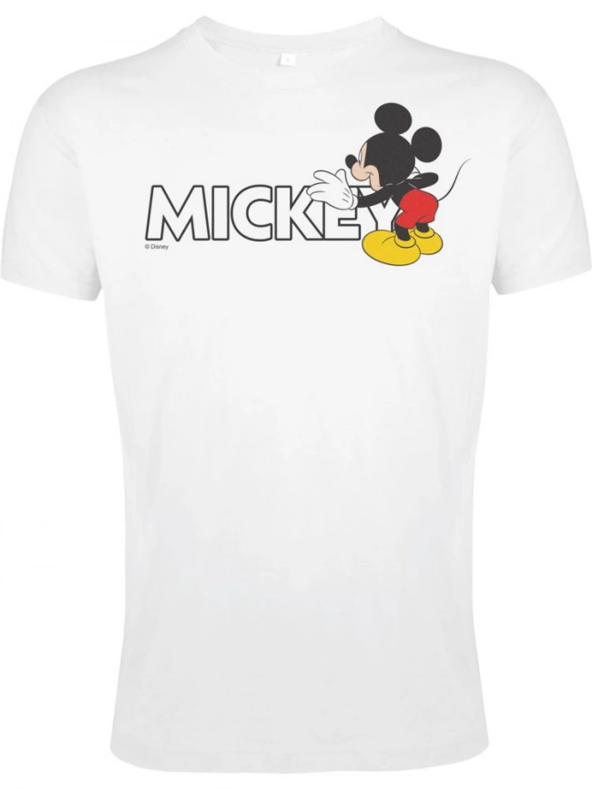 Футболка Mickey Mouse, белая, размер M фото 3