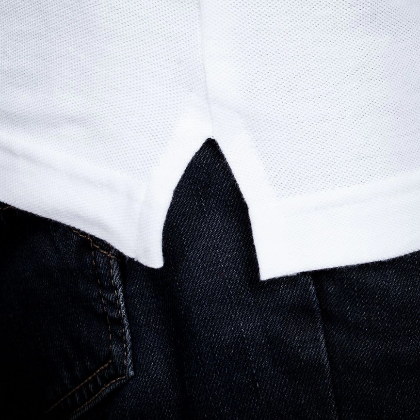 Рубашка поло Virma Stripes, белая, размер S фото 4