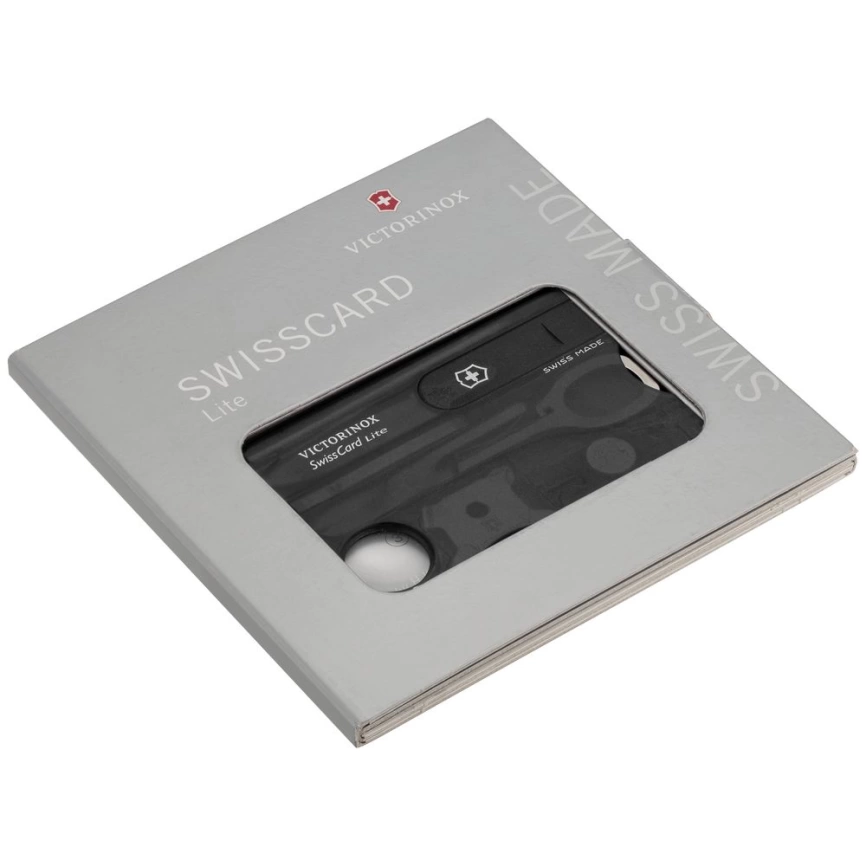 Набор инструментов SwissCard Lite, черный фото 5