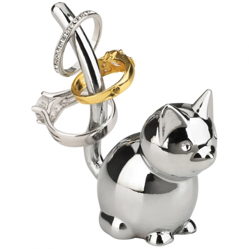 Подставка для колец Zoola Cat, хром фото 1