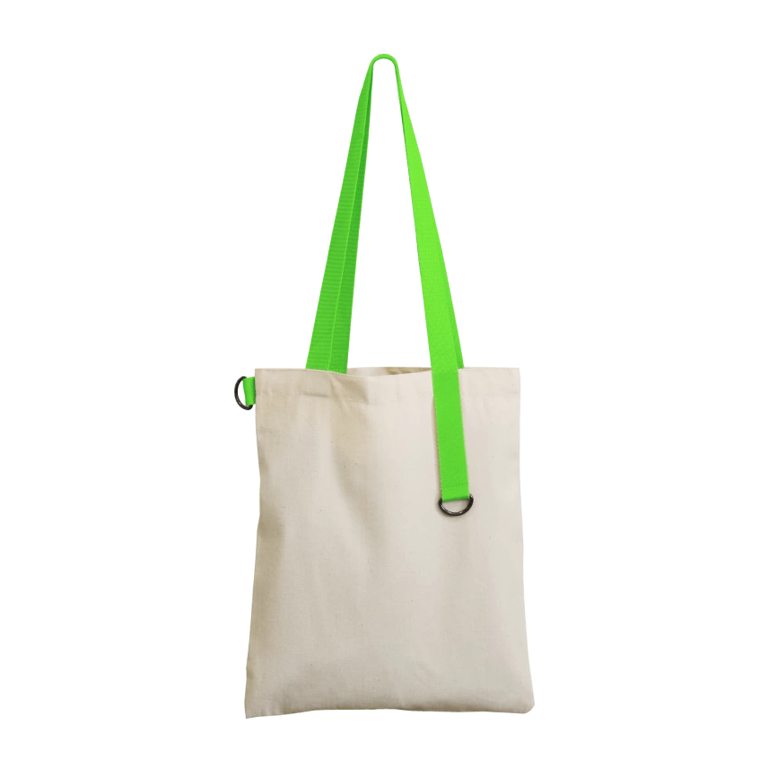 Шоппер Superbag (неокрашенный с салатовым) фото 1