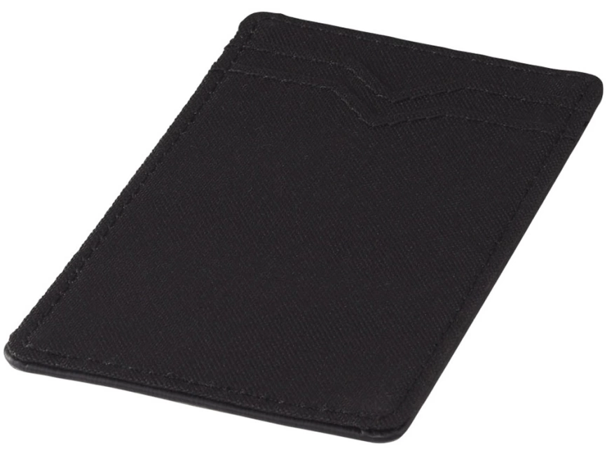 Бумажник RFID с двумя отделениями, черный фото 3
