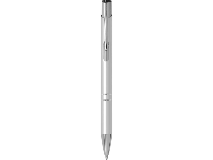 Ручка металлическая шариковая Legend, серебристый фото 2