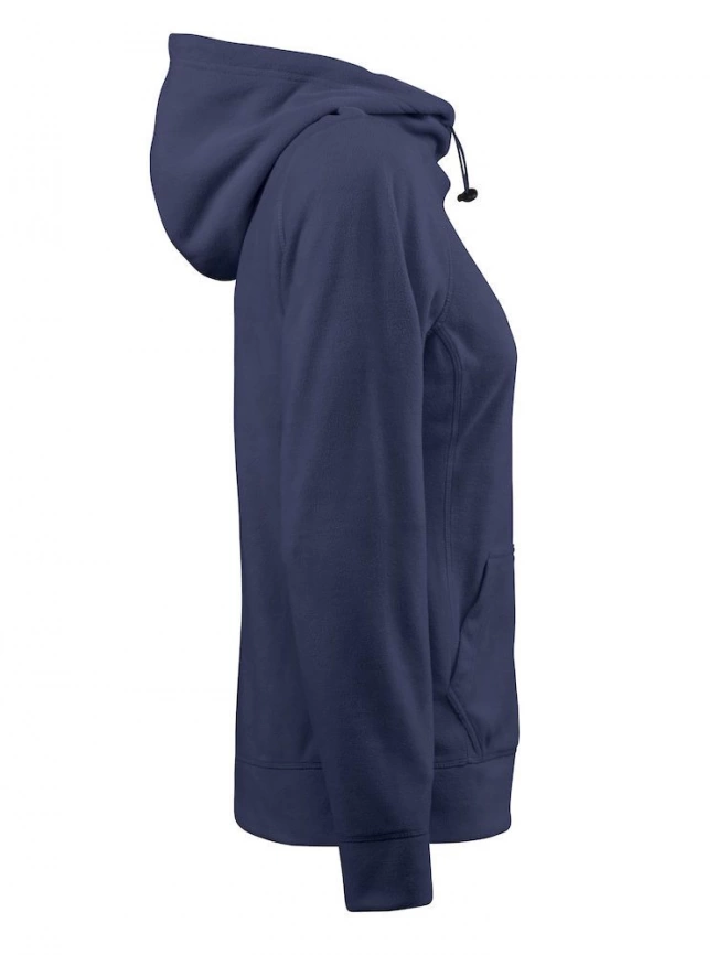 Толстовка флисовая женская Switch темно-синяя, размер S фото 3