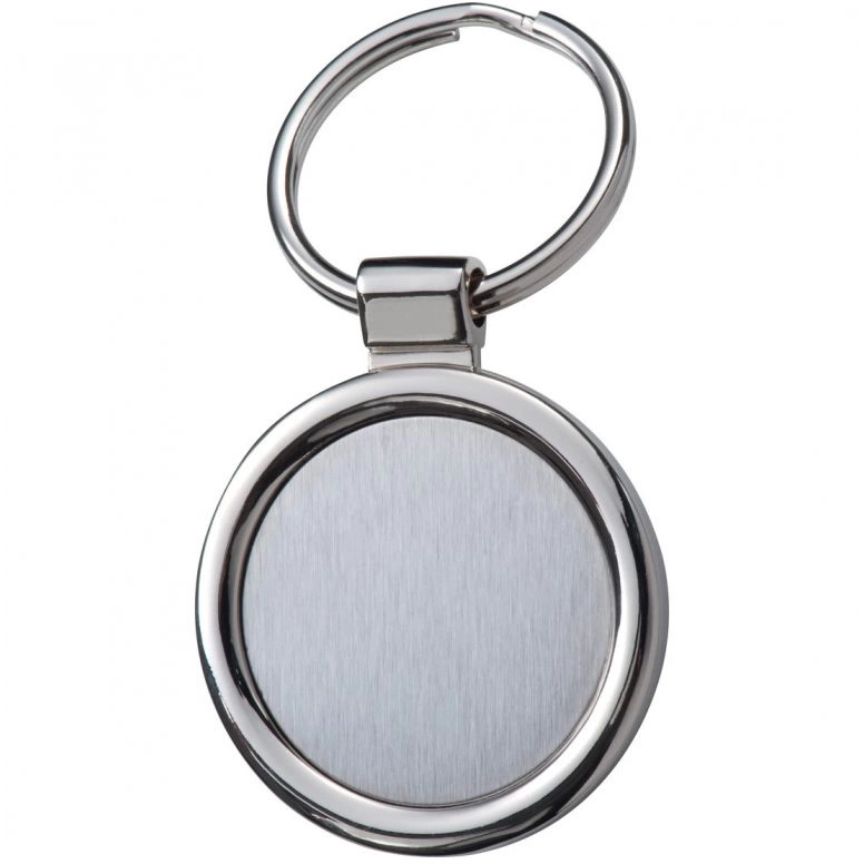 Брелок металлический Ронда, круглый фото 1
