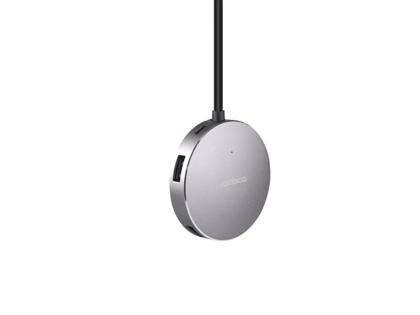Rombica Type-C Hub Metal, металлический фото 1