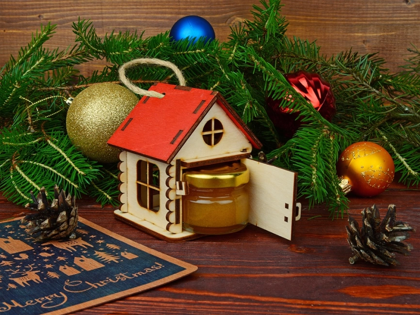 Игрушка Домик упаковка, красный фото 5