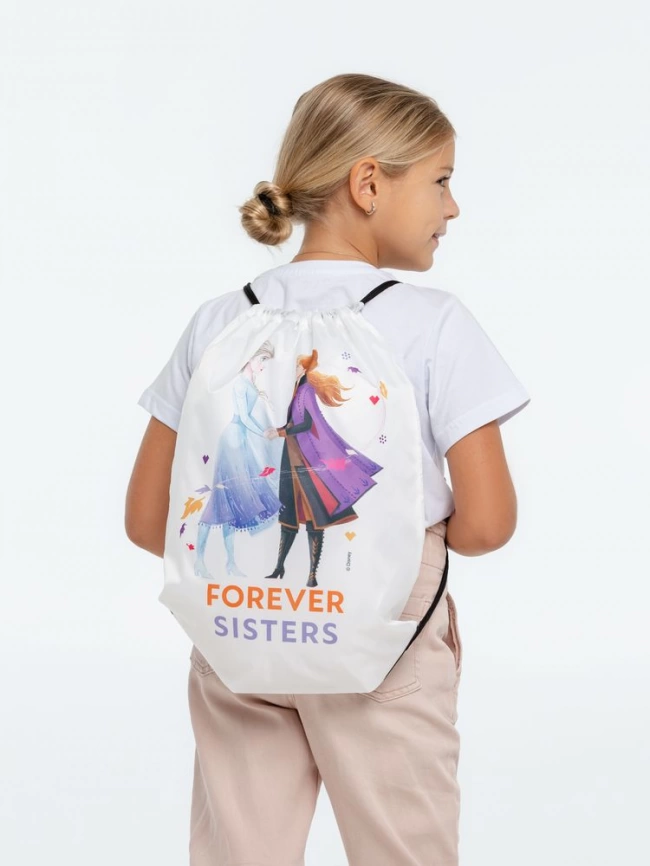 Рюкзак Frozen. Forever Sisters, белый фото 4