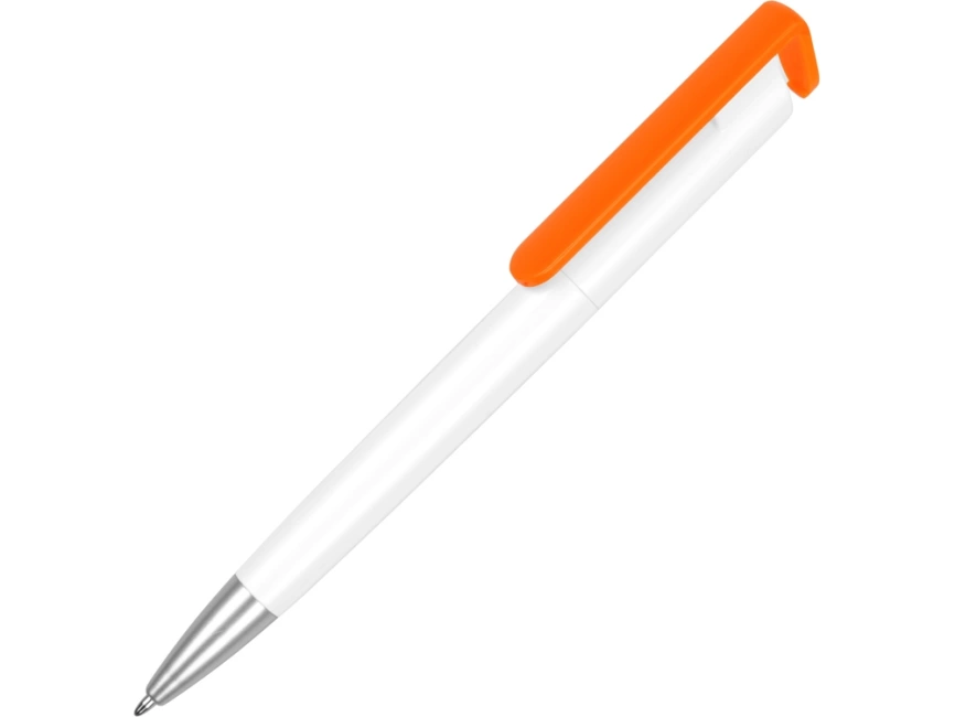 Ручка-подставка Кипер, белый/оранжевый фото 1