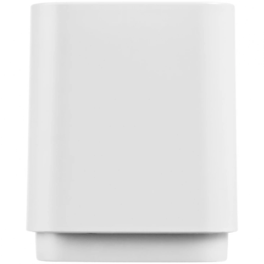 Беспроводная колонка с подсветкой логотипа Glim, белая фото 2