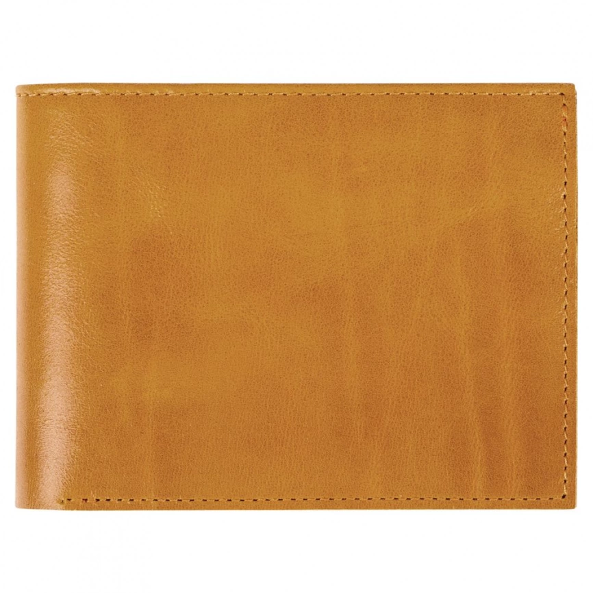 Портмоне Apache, с отделением для мелочи, горчичное фото 2