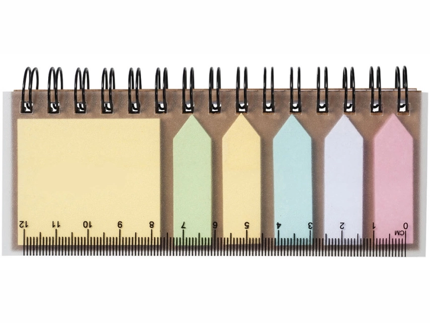 Блокнот Spiral с клейкими листами фото 5