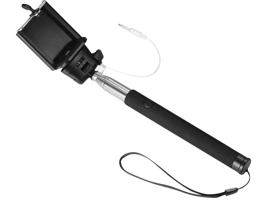 Монопод проводной Wire Selfie, черный фото 1