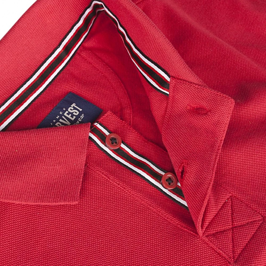 Рубашка поло мужская Avon, красная, размер M фото 4