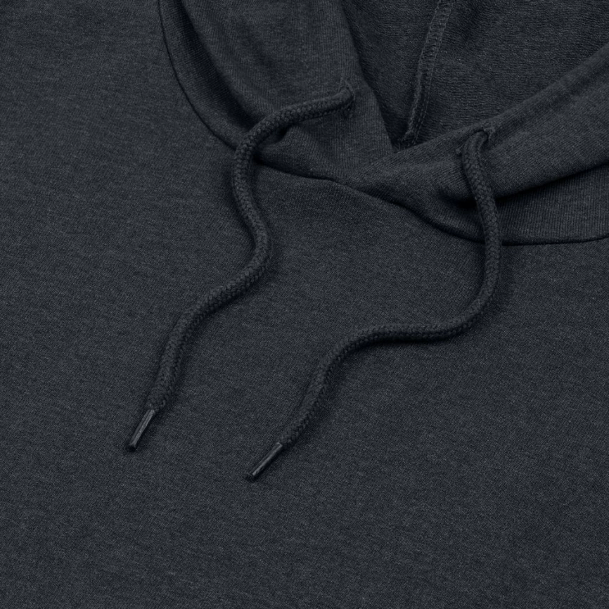 Толстовка с капюшоном унисекс Hoodie, темно-серая, размер L фото 8