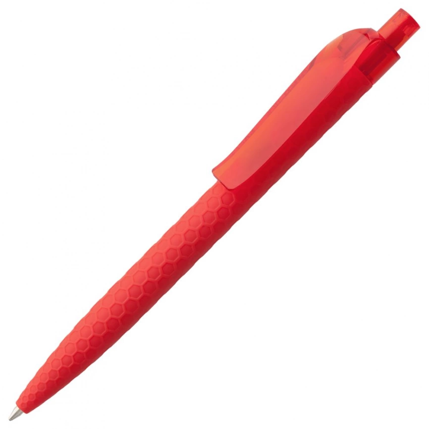 Ручка шариковая Prodir QS04 PRT Honey Soft Touch, красная фото 1
