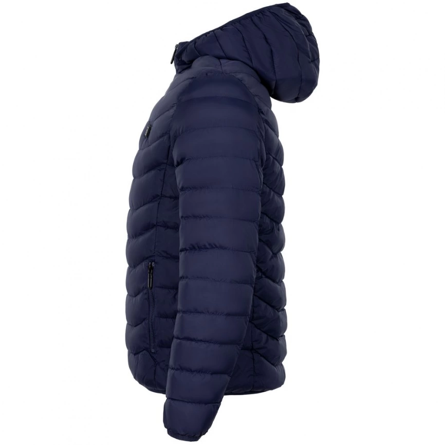 Куртка с подогревом Thermalli Chamonix темно-синяя, размер M фото 2