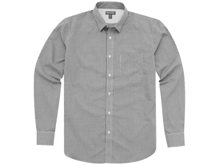 Рубашка Net мужская с длинным рукавом, серый фото 4