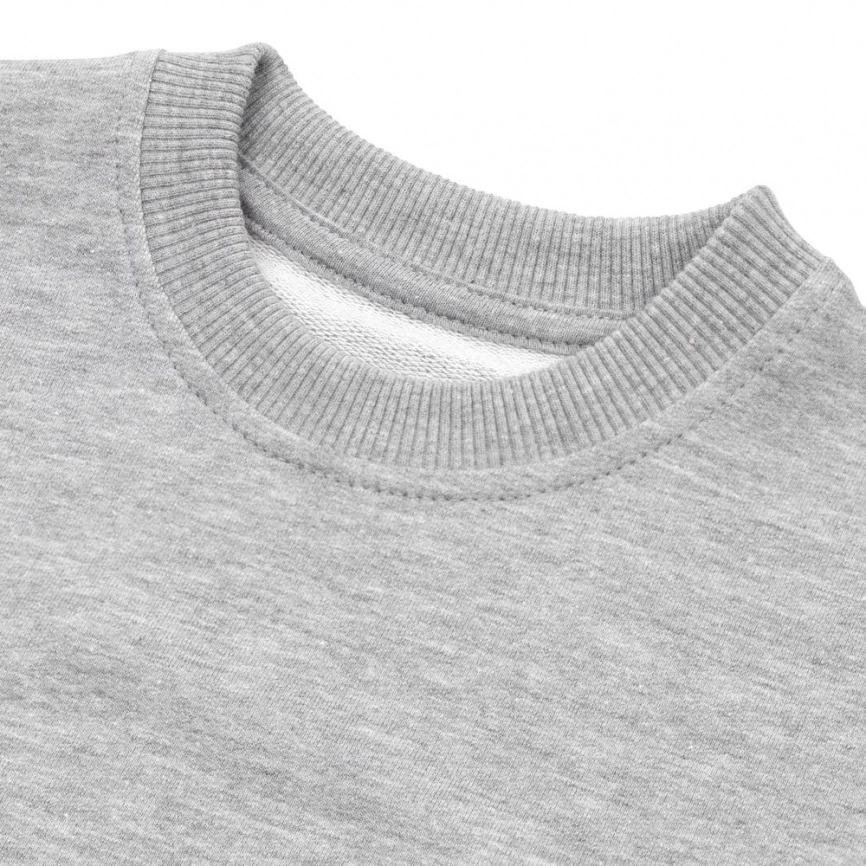 Свитшот Toima Kids серый меланж, 10 лет фото 8