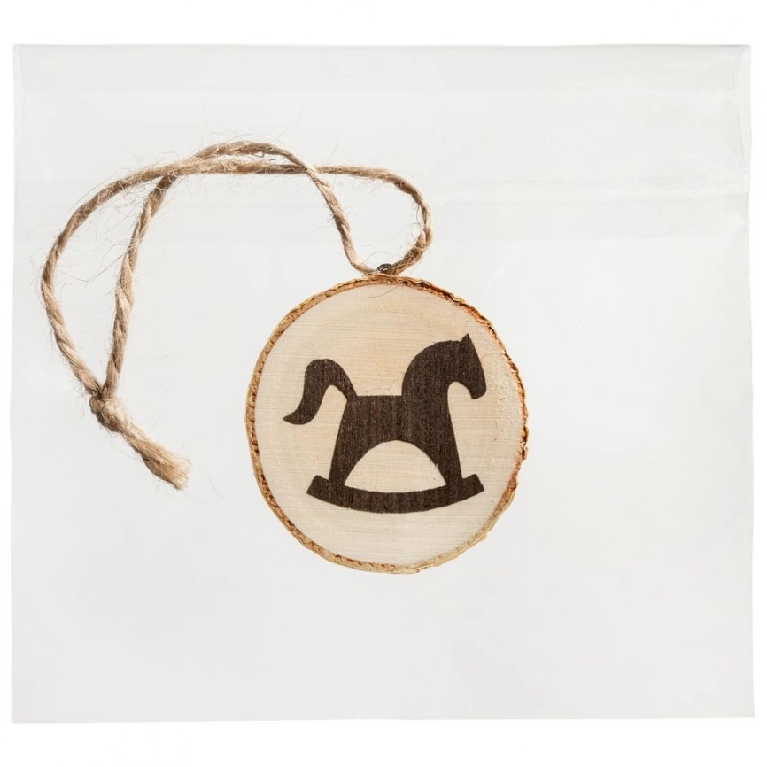 Подвеска Logger, малая, с лошадкой фото 7