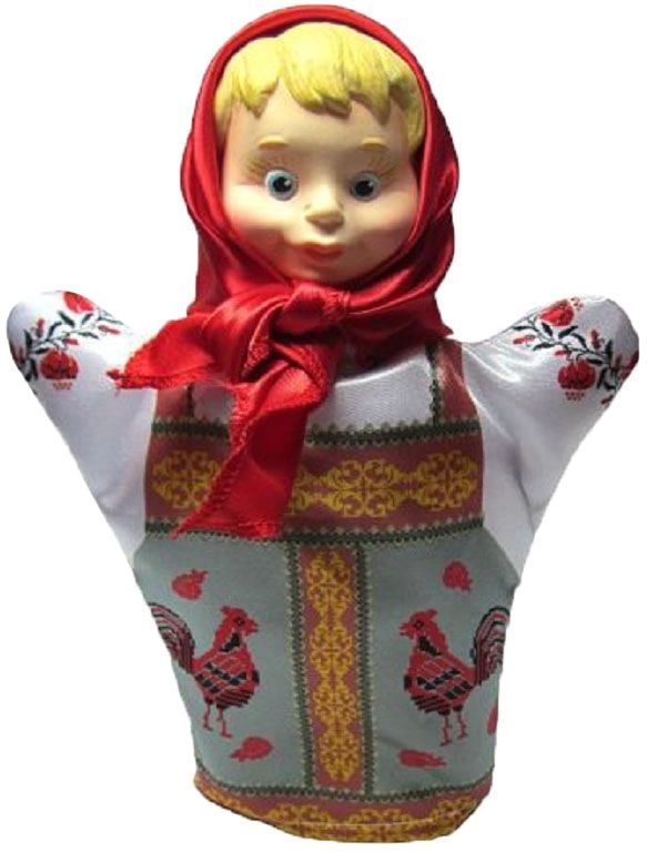 Игрушка театральная Би-ба-бо внучка фото 1