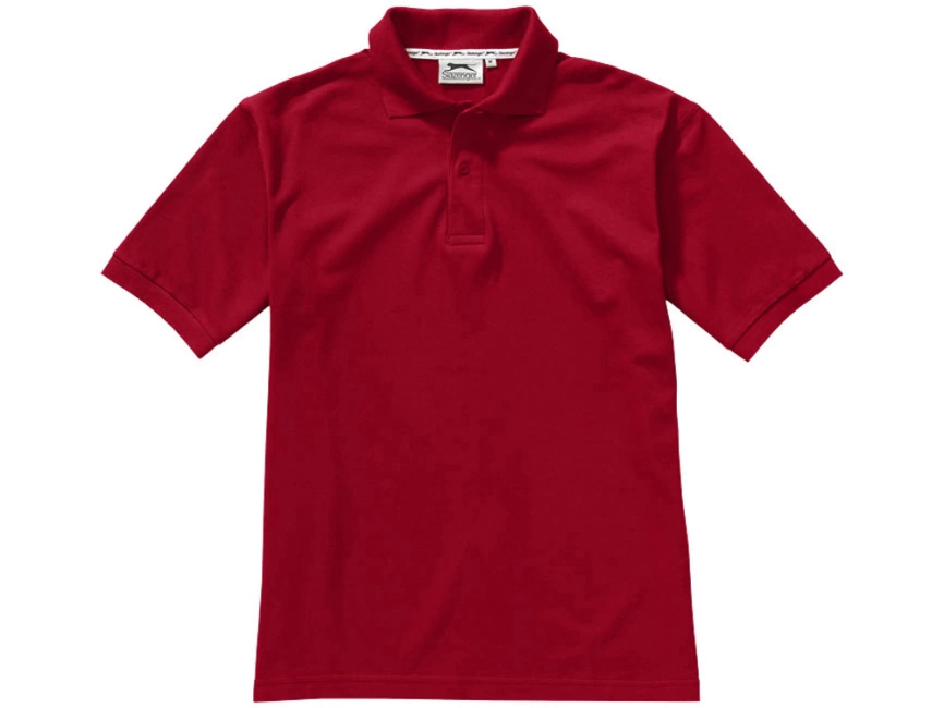 Рубашка поло Forehand мужская, темно-красный фото 4