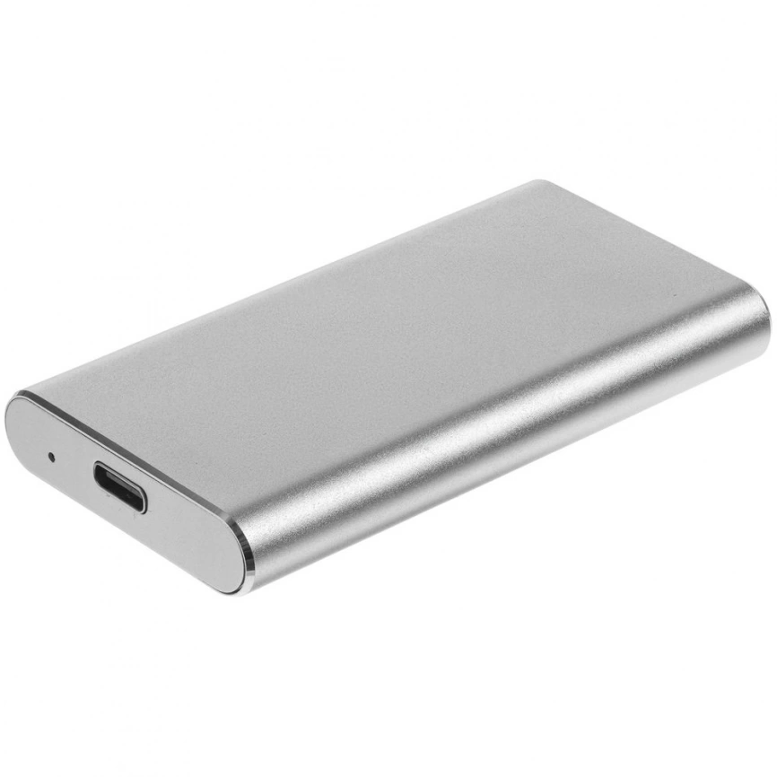 Портативный внешний SSD Uniscend Drop, 256 Гб, серебристый фото 1
