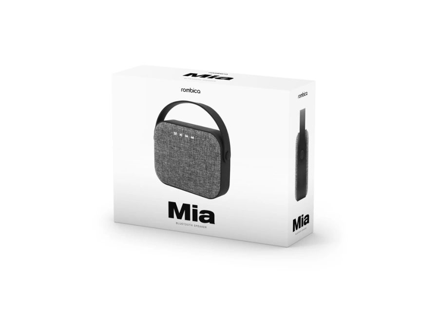 Портативная колонка Rombica Mysound Mia с логотипом, серый фото 5