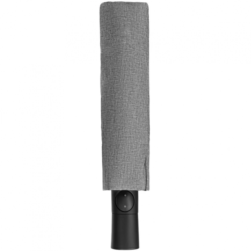 Складной зонт rainVestment, светло-серый меланж фото 3