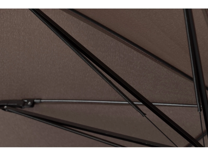 Зонт-трость Wind, полуавтомат, коричневый фото 7