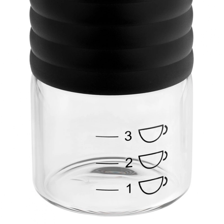 Портативная кофемолка Moxie, серебристо-черная, уценка фото 3