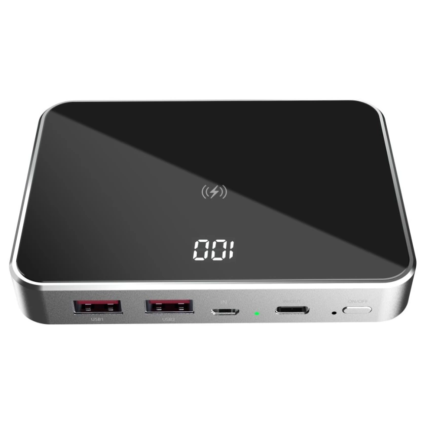 Графеновый аккумулятор Graphene PD, 10000 мАч, черный фото 6