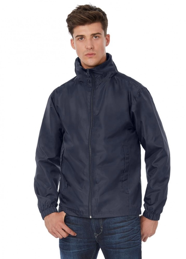 Ветровка ID.601 темно-синяя, размер S фото 8