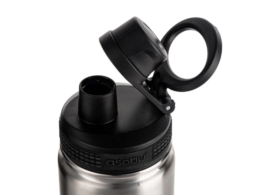 Термос Alpine flask, 530 мл, черный фото 2