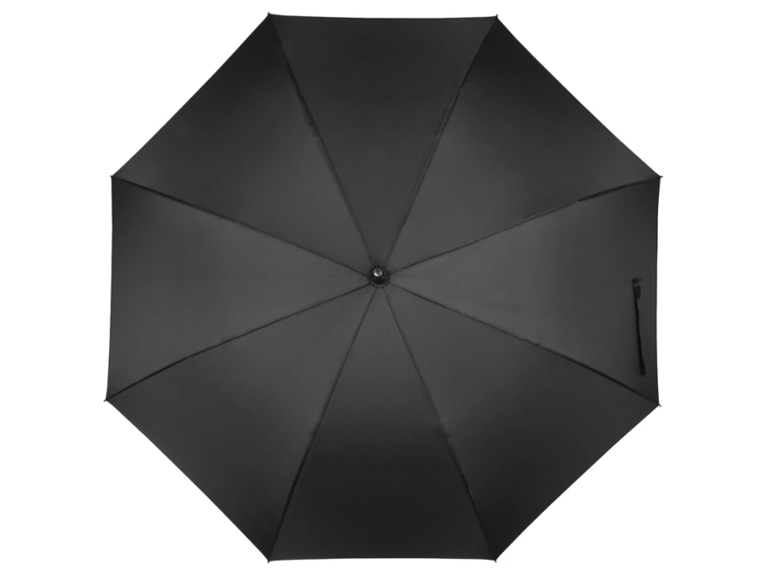 Зонт-трость Wind, полуавтомат, черный фото 5