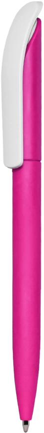 Ручка шариковая VIVALDI SOFT, розовая с белым фото 1