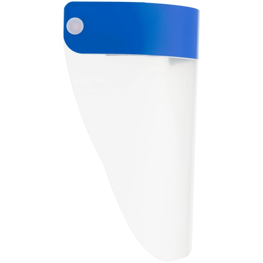 Прозрачный экран для лица Barrier, немедицинский, с синей лентой фото 5