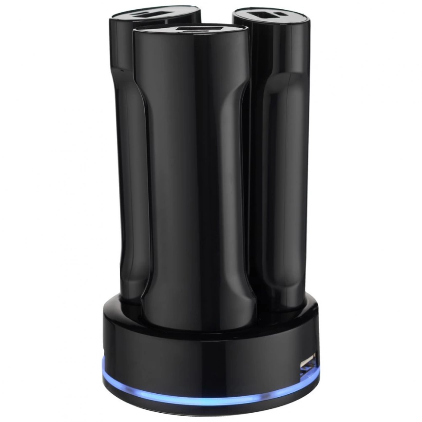 Зарядная станция Unity 6600 мАч с тремя аккумуляторами, уценка фото 4