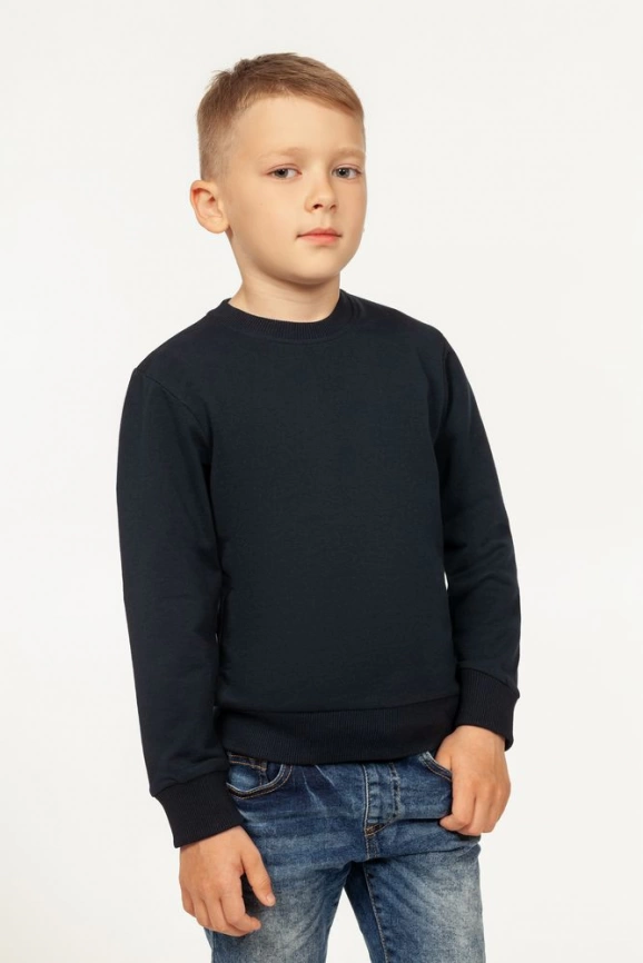 Свитшот Toima Kids темно-синий, 6 лет фото 3