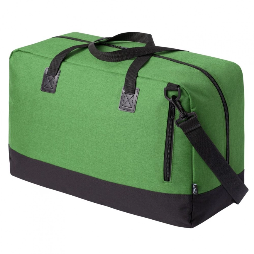 Сумка дорожная с отделением для ноутбука Unit Bimo Weekend, зеленая фото 2