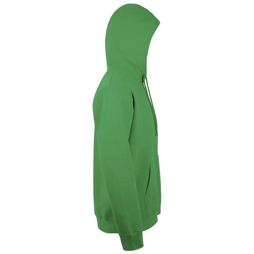 Толстовка с капюшоном Snake II ярко-зеленая, размер XL фото 2