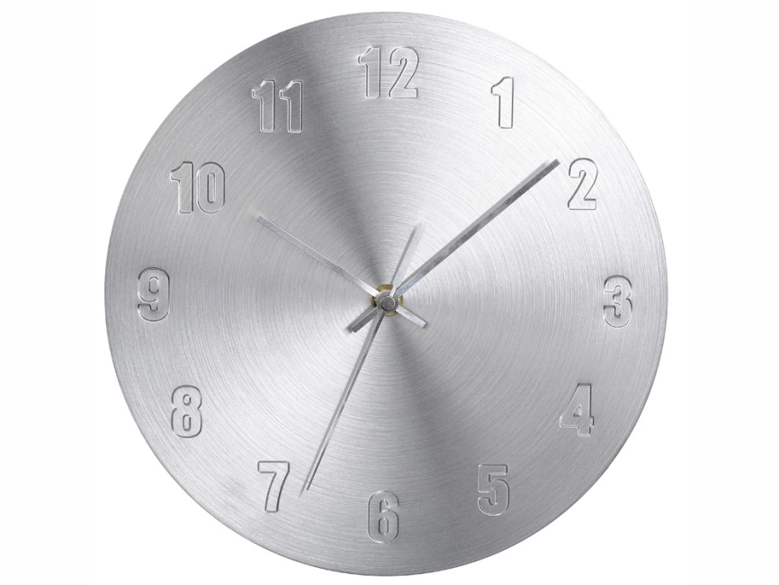 Часы настенные Тауль, серебристый фото 2