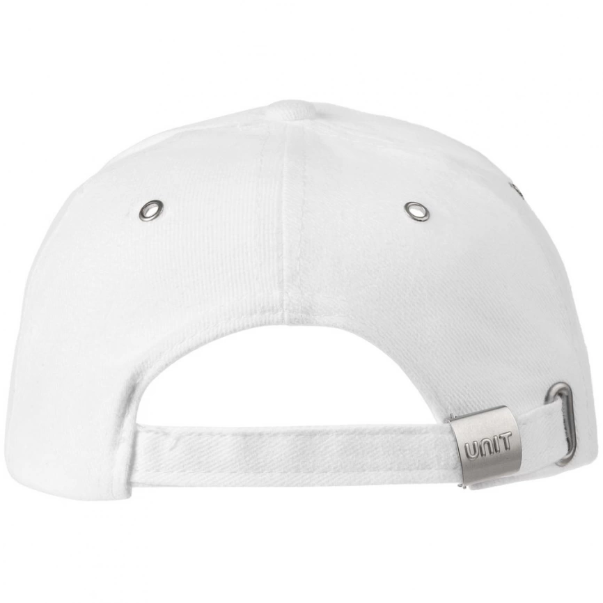 Бейсболка Unit Standard, белая фото 9